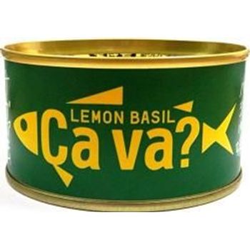 Canned Mackerel Domestic Mackerel Lemon Basil Flavor 170g