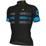 Ale Cycling Strada Jersey Blackturquoise