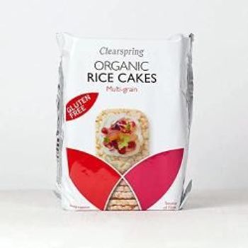 Clearspring Organic Rice Cakes Multigrain 100g