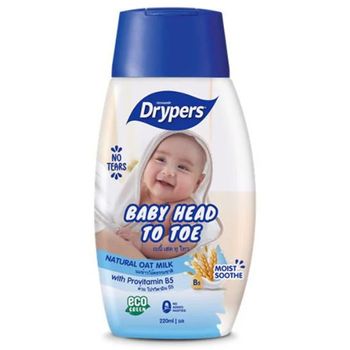 Drypers Baby Head To Toe 220ml