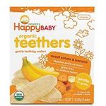 Happy Baby Organic Teething Wafers Banana Sweet Potato