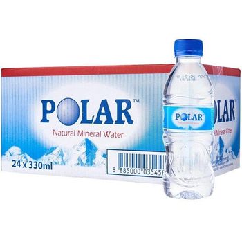 Polar Natural Mineral Bottle Water (24 x 330ml)