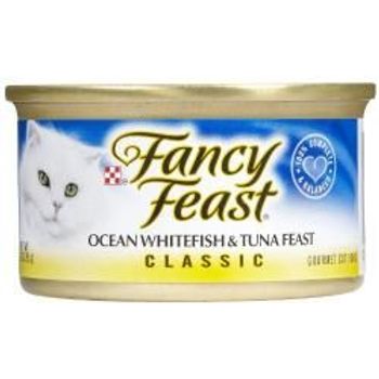 Classic Ocean Whitefish And Tuna Wet Cat Food 3oz Cancase Of 24
