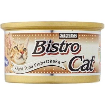 Bistro Cat Canned Food Light Tuna Fish And Okaka 80g