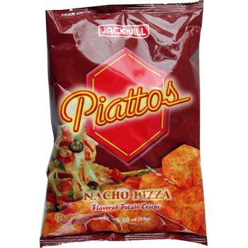Jack 'n Jill Piattos Potato Crisps Nacho Pizza 85g