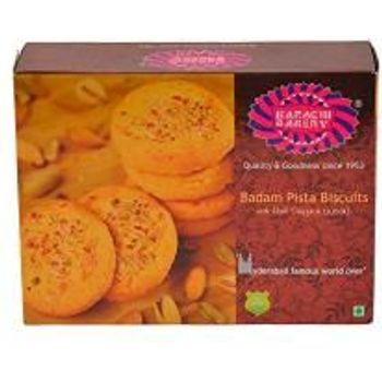 Karachi Bakery Badam Pista Biscuits With Real Saffron 200g