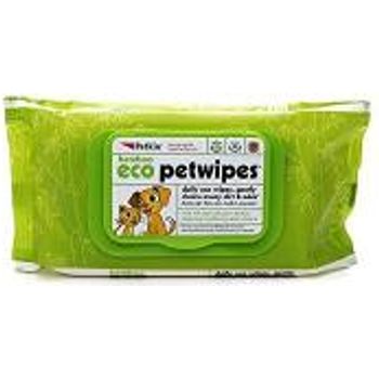 Petkin Bamboo Eco Petwipes 80 Count