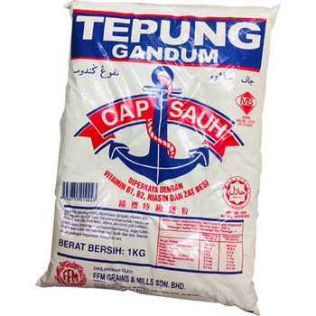 Tepung Gandum Cap Sauh Wheat Flour 1kg