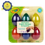 Crayola Young Kids Palm-Grasp Egg Crayons (6ct)