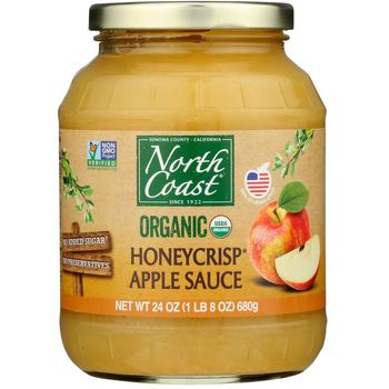 North Coast - Organic Apple Sauce, Honeycrisp Sauce (24oz)