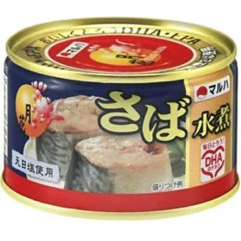 Maruha Nichiro Mackerel Boiled Tsukihana Canned 200g 