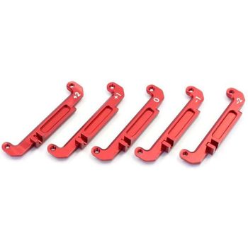 Kyosho MBW027RB Setting Steering Plate Set Red
