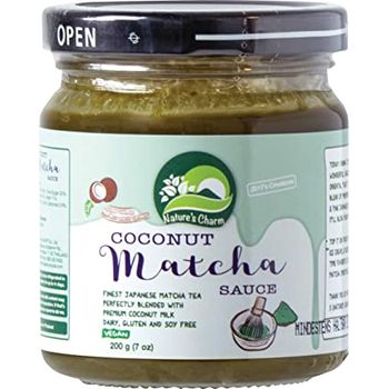 Nature's Charm Coconut Matcha Sauce 200g