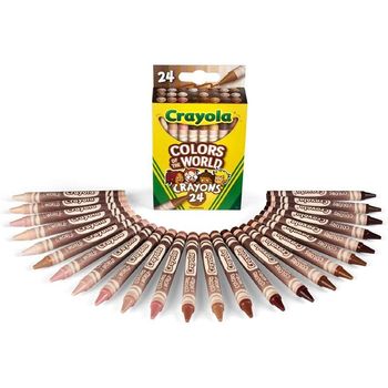 Crayola Colours of the World Crayons 24pcs
