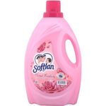 Softlan Anti Wrinkles Floral Pink Fabric Softener 3l