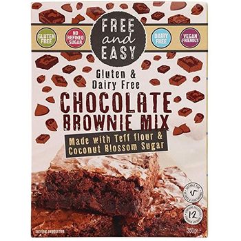 Free & Easy Gluten And Dairy Chocolate Cake Mix Sugar 350g