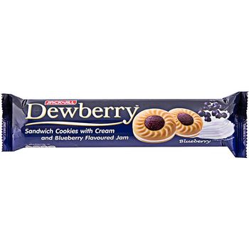 Dewberry Sandwich Cookies Roll Blueberry 105g