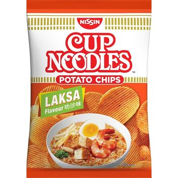 Nissin Cup Noodles Potato Chips Laksa Flavour 70g