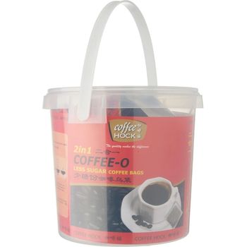 Coffeehock 2in1 Coffeeo Less Sugar Coffee Bags Kopio Tub 50 x 18g