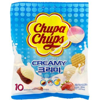 Chupa Chups Lollipops Creamy 110g