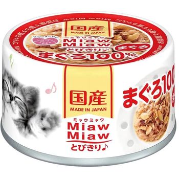 Aixia Miaw Miaw Tuna with Red Salmon 60g