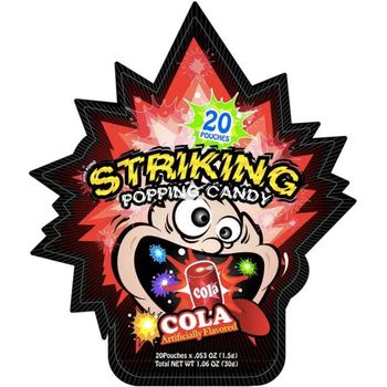 Striking Popping Candy Cola Flavour 30g