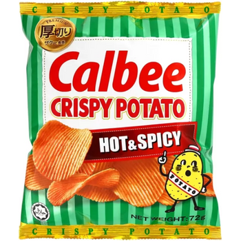 Calbee Potato Chips Seaweed 72g