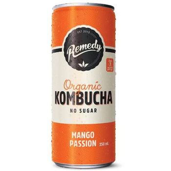 Remedy Kombucha Mango Passion 250ml