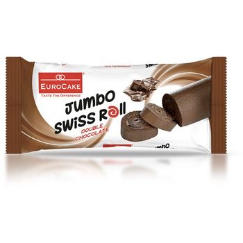 Eurocake Swiss Roll Double Chocolate 60g