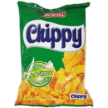 Jack 'n Jill Chippy Corn Chips Garlic Vinegar 110g