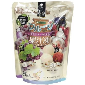 Royal Family Fruit Jelly Grape And Lychee 500g