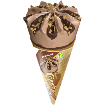 Cremo Crunchy Cone Classic Chocolate Ice Cream 70g