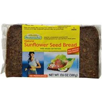 Mestemacher Bread Sunflower Seed 17.6-Ounce Packages Pack of 12