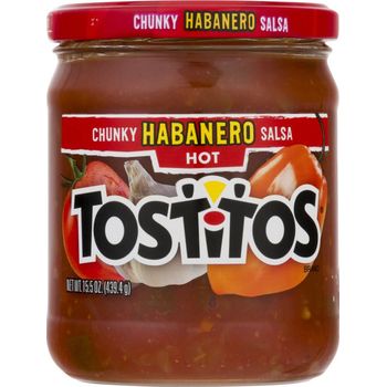 Tostitos Hot Chunky Habanero Salsa 439.4g
