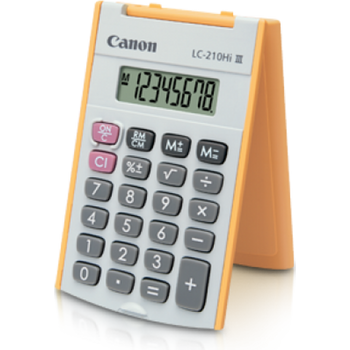 Canon Calculator 8 Digits LC-210 Hi III Orange