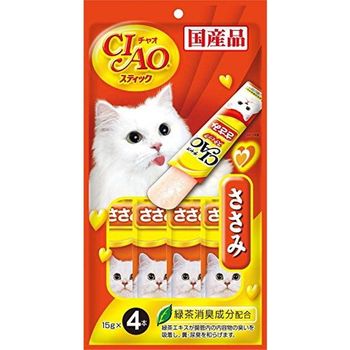 Ciao Stick Chicken Fillet 4sc-83 15g 4 Pieces