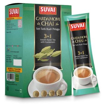 Suvai Cardamom Chai 3-in-1 (10 x 18g)