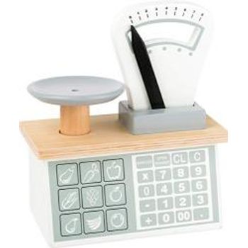 Small Foot Wooden Toys Wooden Scale Wooden Playset For Pretend Markets And Play Kitchens Designed For Children Ages 3+