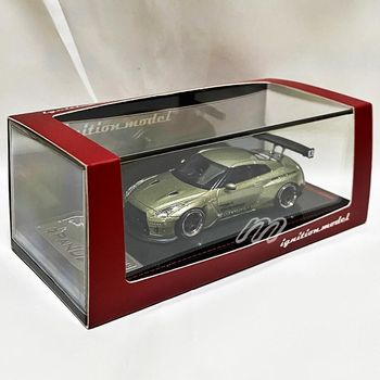 Ignition Model Pandem R35 GT-R Green Metallic Diecast Car