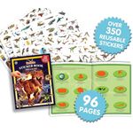 Phidal Publishing Sticker Book Treasury Dinosaurs