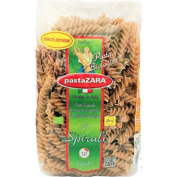 Pasta Zara Organic Wholemeal Pasta Spiralis 57 500g