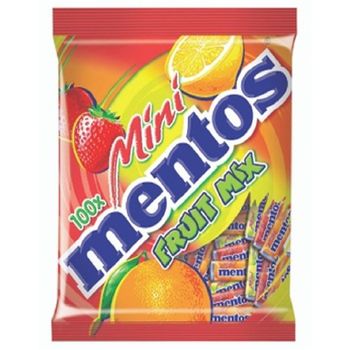 Mentos Mini Fruit Refill Bag 10g x 100pcs