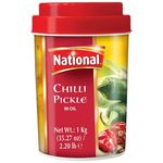 National Green Chilli Pickle 1kg