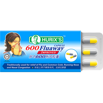 Hurix's 600 Fluaway Capsule Improved 6pcs