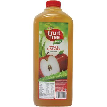 F&N Fruit Tree Apple And Aloe Vera Juice 2L