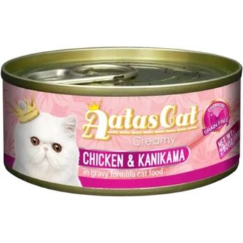 Aatas Cat Creamy Chicken And Kanikama 80g