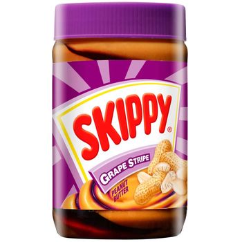 Skippy Grapes Stripes Peanut Butter 530g