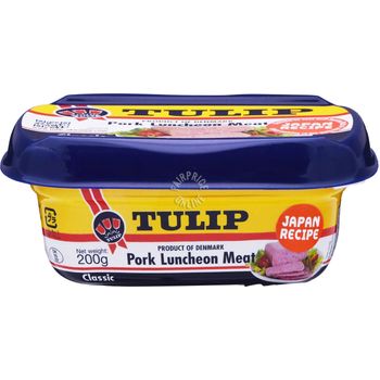 Tulip Japanese Recipe Luncheon Meat Pork 200g