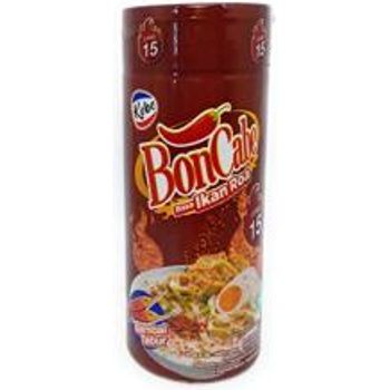 Kobe Bon Cabe Boncabe Sprinkle Chili Flakes Level 15 With Roa Fish 40g Pack Of 1