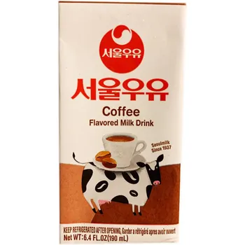 Seoul Milk Coffee Flavored Milk 190ml
